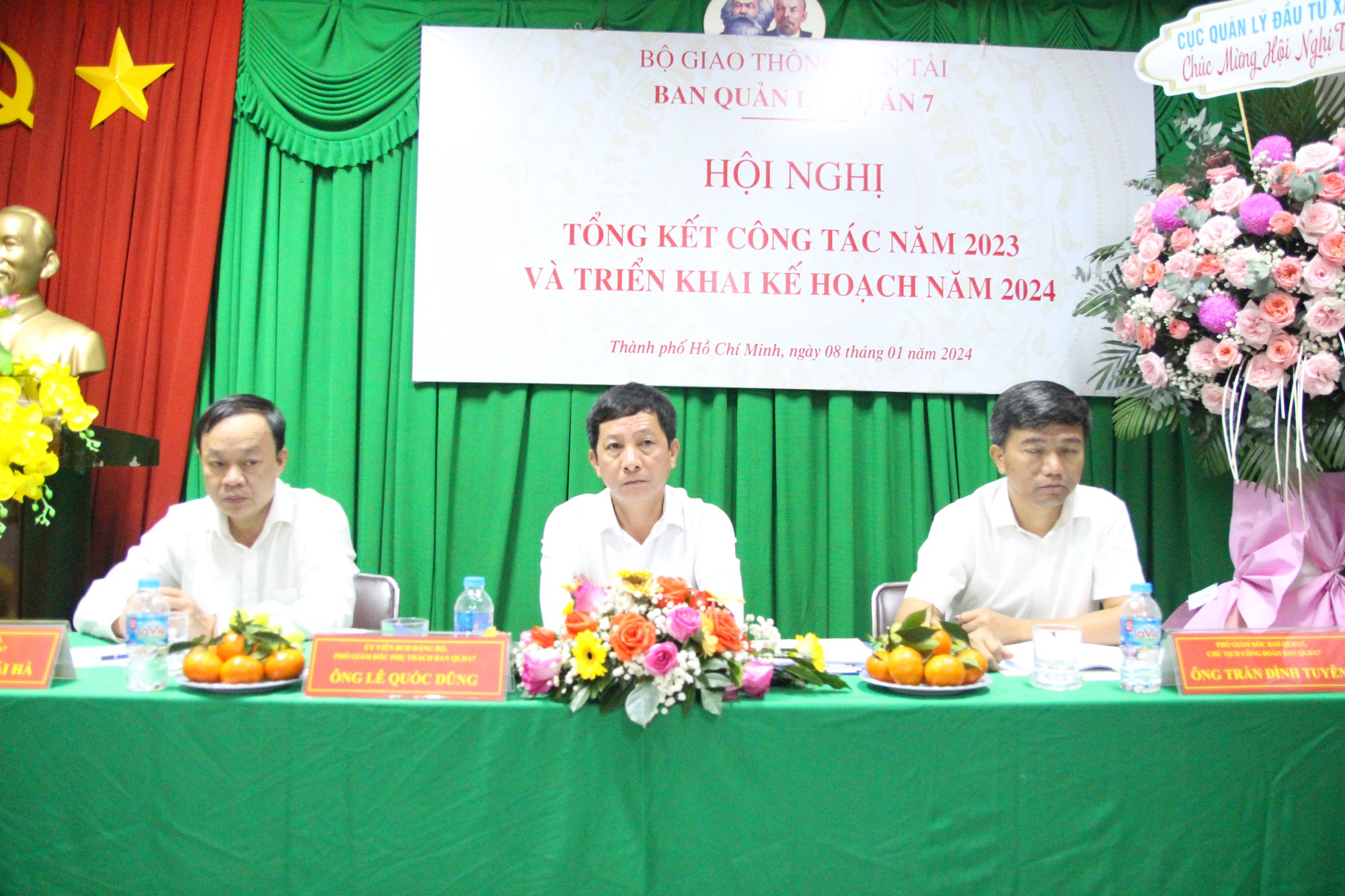 Ban QLDA 7 giải ngân gần 12.000 tỷ đồng trong năm 2023- Ảnh 1.