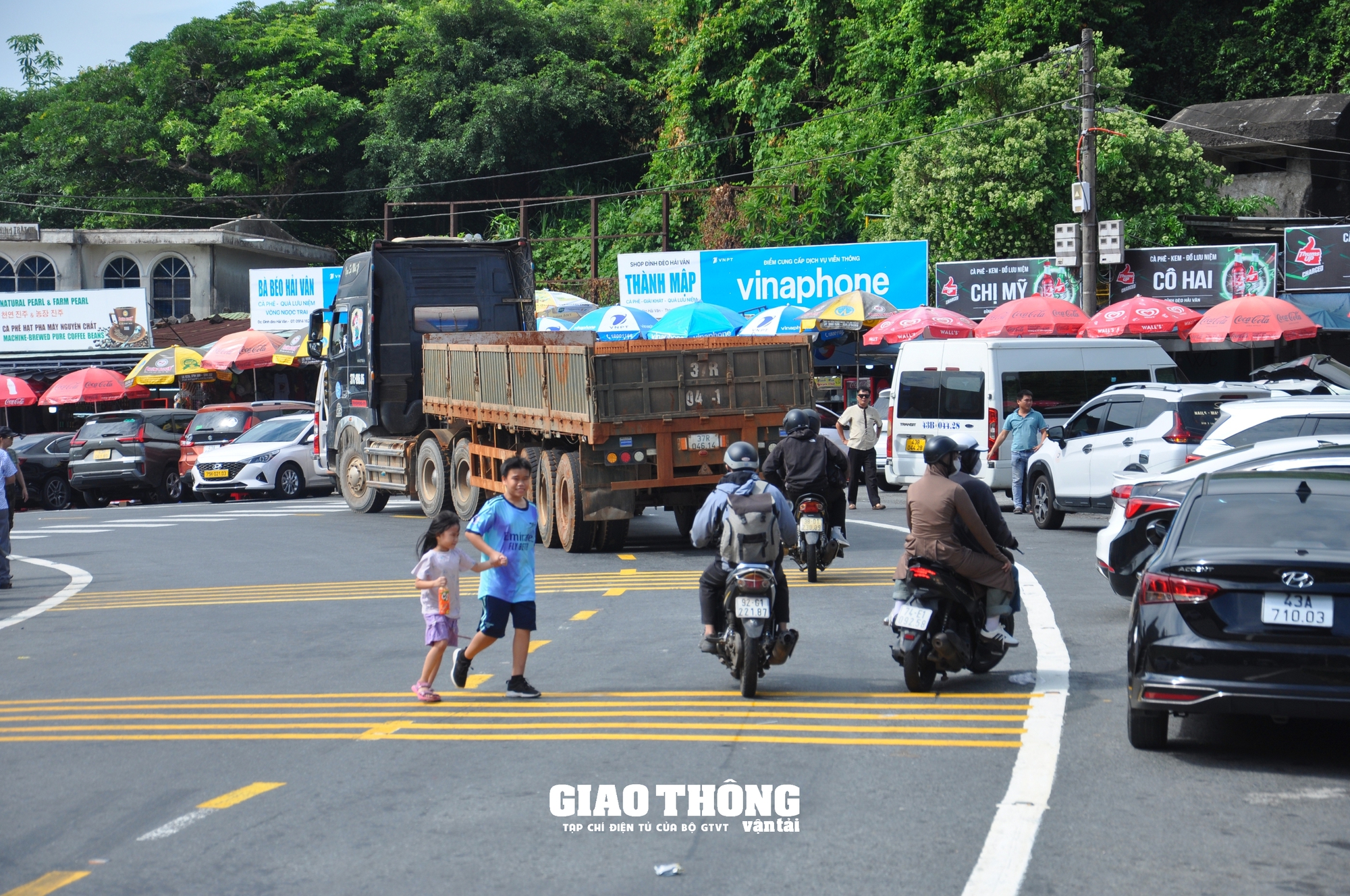 Đảm đảm TTATGT ở khu di tích Hải Vân Quan trên đèo Hải Vân - Ảnh 1.