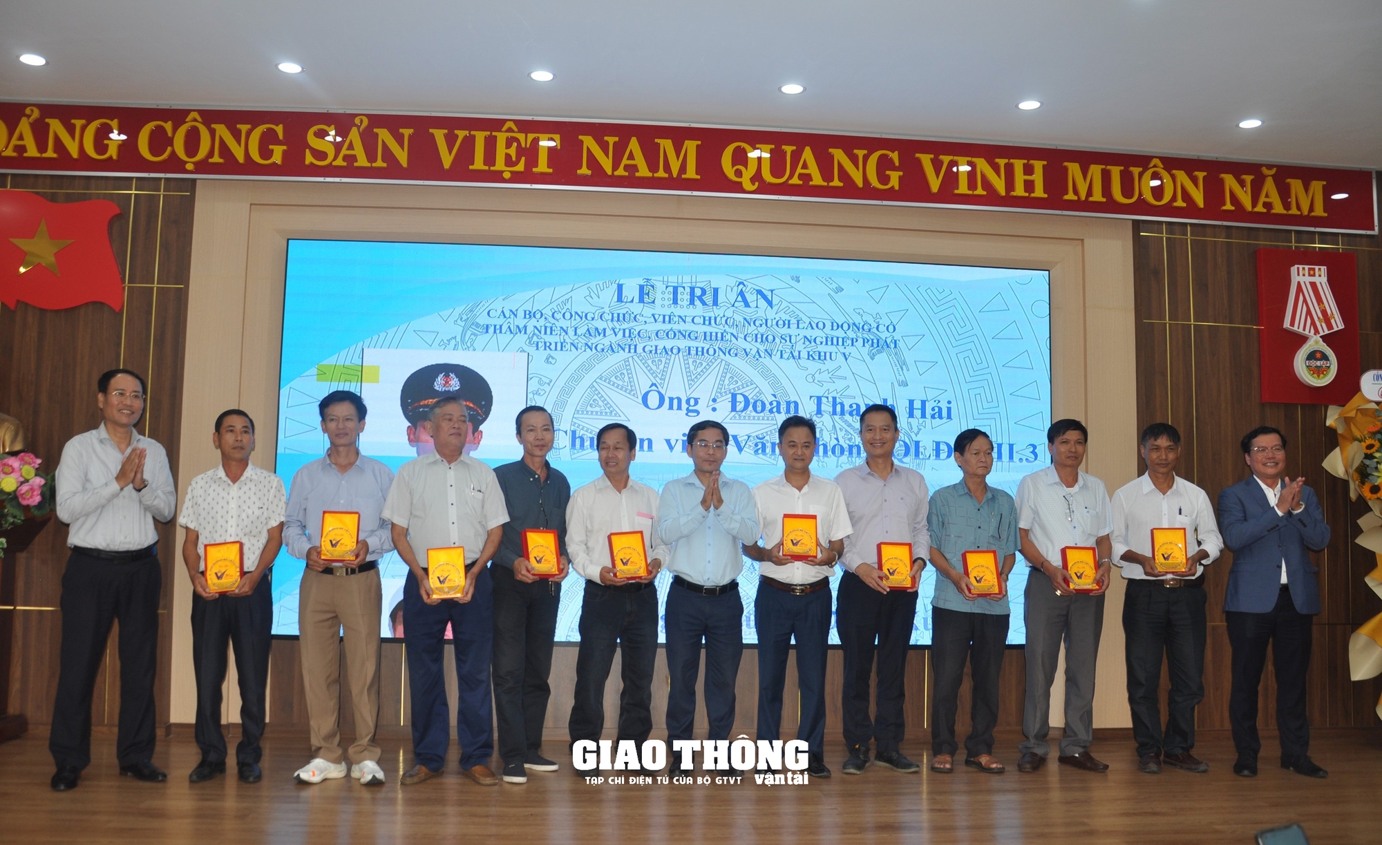 Ấm áp Ngày truyền thống Giao thông đường bộ Khu V - Ảnh 23.