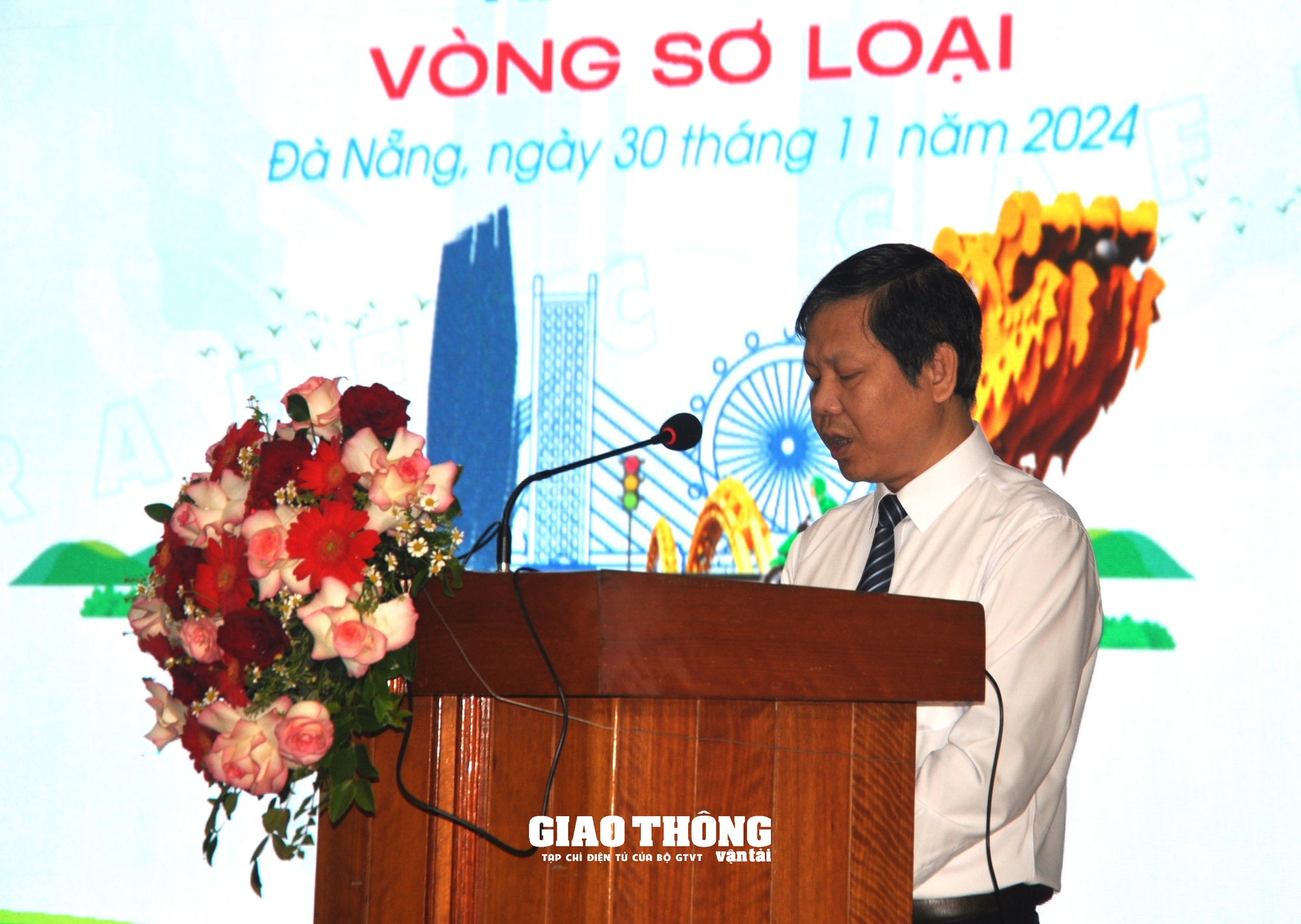 Học sinh Đà Nẵng hứng khởi thế hiện kiến thức pháp luật ATGT đường bộ - Ảnh 2.