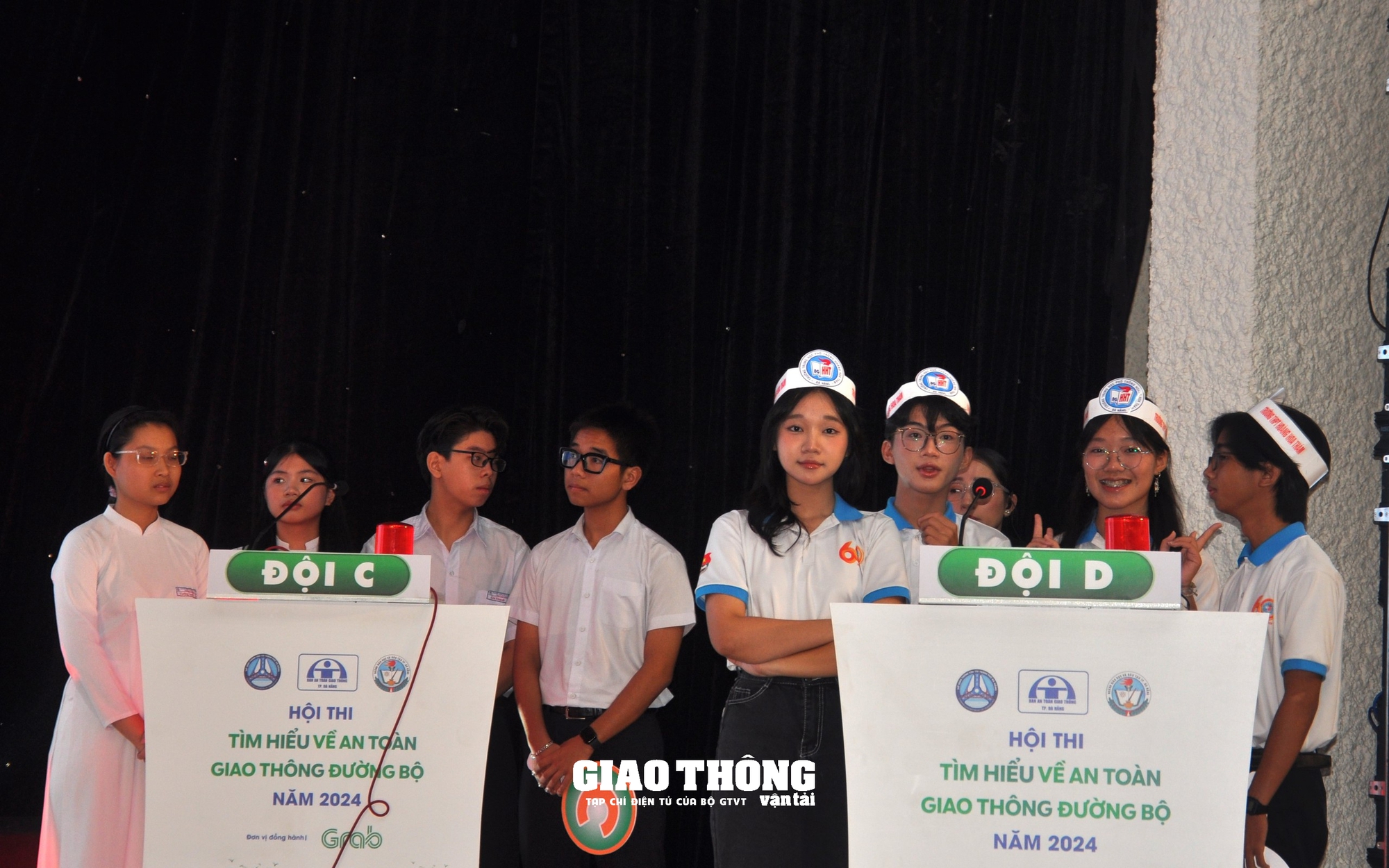 Học sinh Đà Nẵng hứng khởi thế hiện kiến thức pháp luật ATGT đường bộ - Ảnh 11.