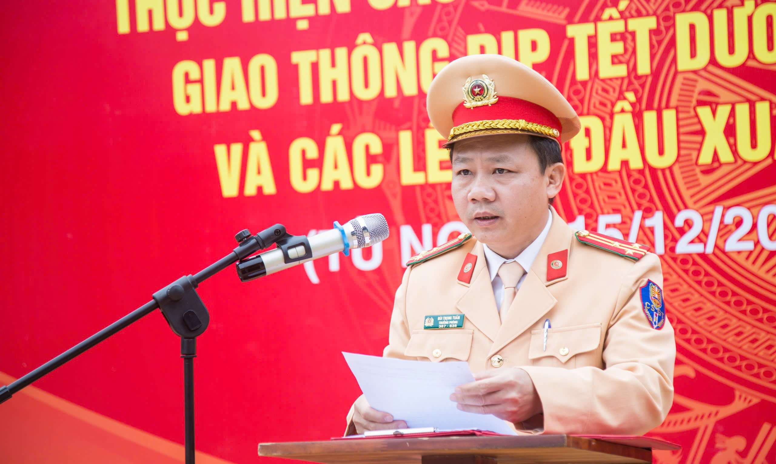 Công an tỉnh Đắk Lắk ra quân thực hiện cao điểm đảm bảo TTATGT dịp Tết Nguyên đán 2025- Ảnh 5. Công an tỉnh Đắk Lắk ra quân thực hiện cao điểm đảm bảo TTATGT dịp Tết Nguyên đán 2025- Ảnh 5.