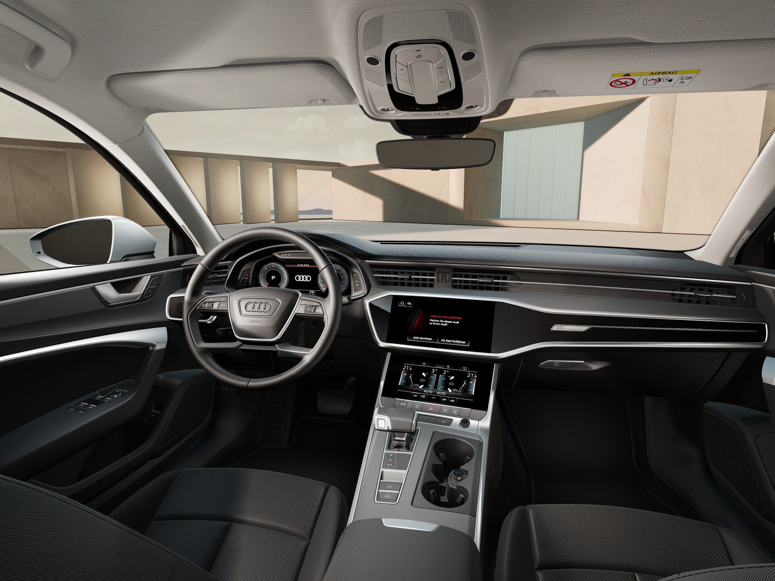 Audi A6 2025 dành cho khách Việt: Ngoại hình góc cạnh, giá gần 2,3 tỷ đồng- Ảnh 5.