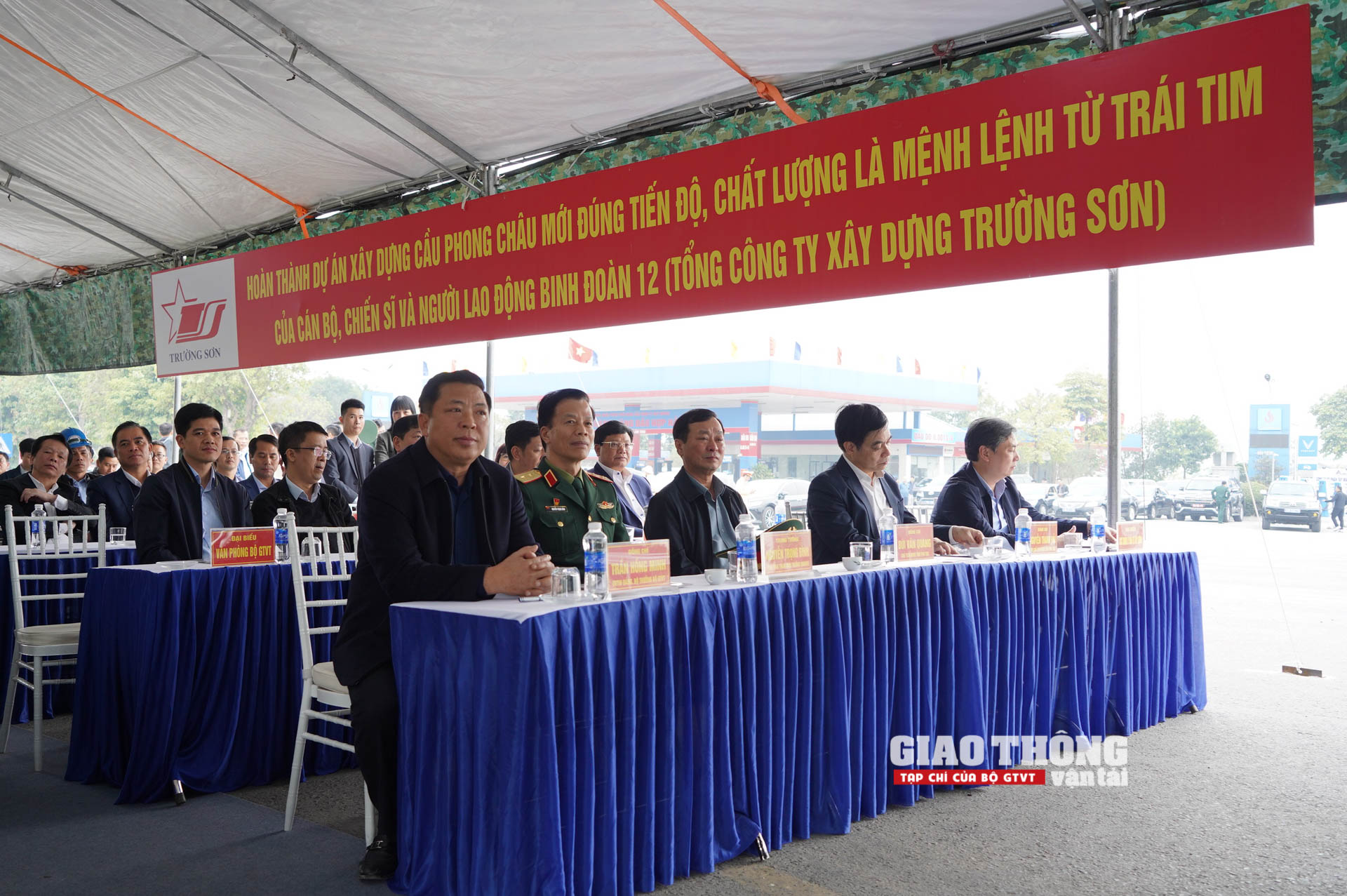 Bộ trưởng Trần Hồng Minh phát lệnh khởi công cầu Phong Châu mới- Ảnh 3.