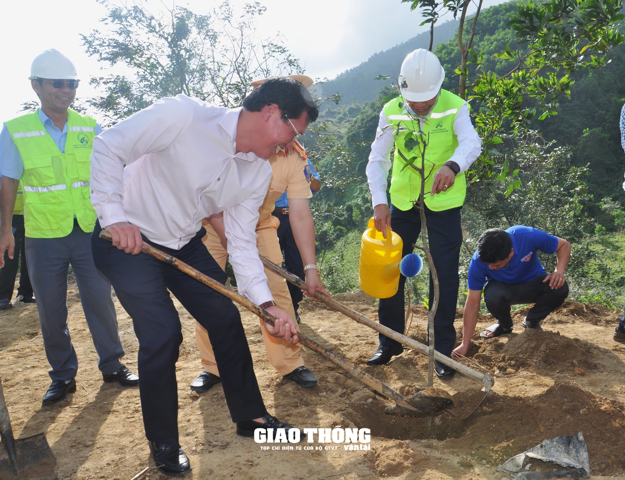 Ngành Đường bộ trồng cây xanh tạo hộ lan tự nhiên, nâng cao an toàn giao thông- Ảnh 6.