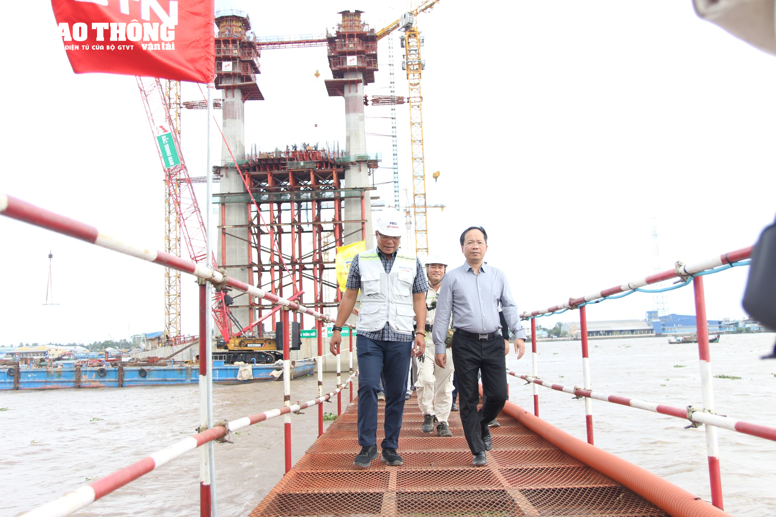 Rút ngắn tiến độ dự án cầu Rạch Miễu 2- Ảnh 4.