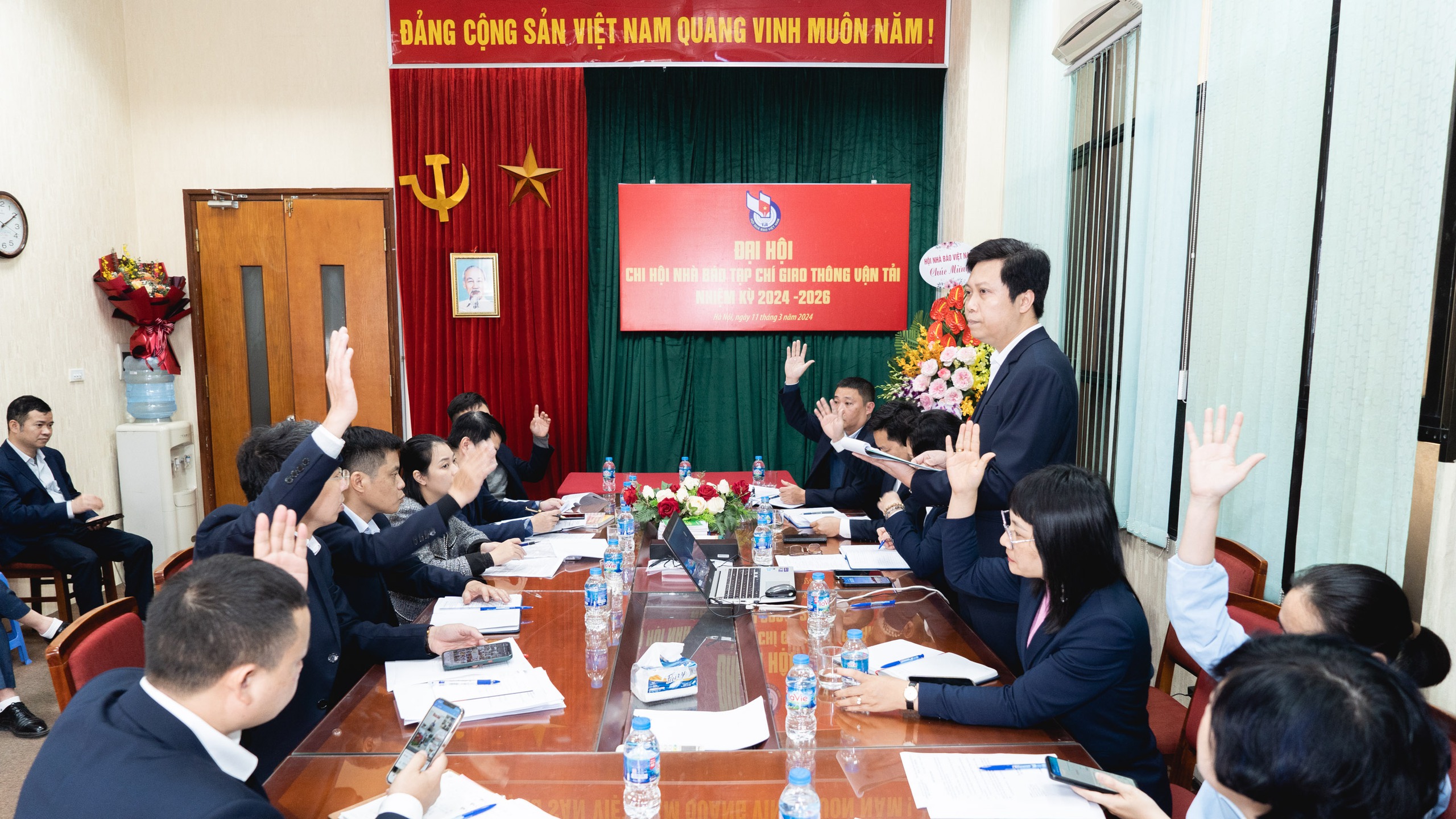 Tổ chức thành công Đại hội Chi hội Nhà báo Tạp chí GTVT- Ảnh 1.