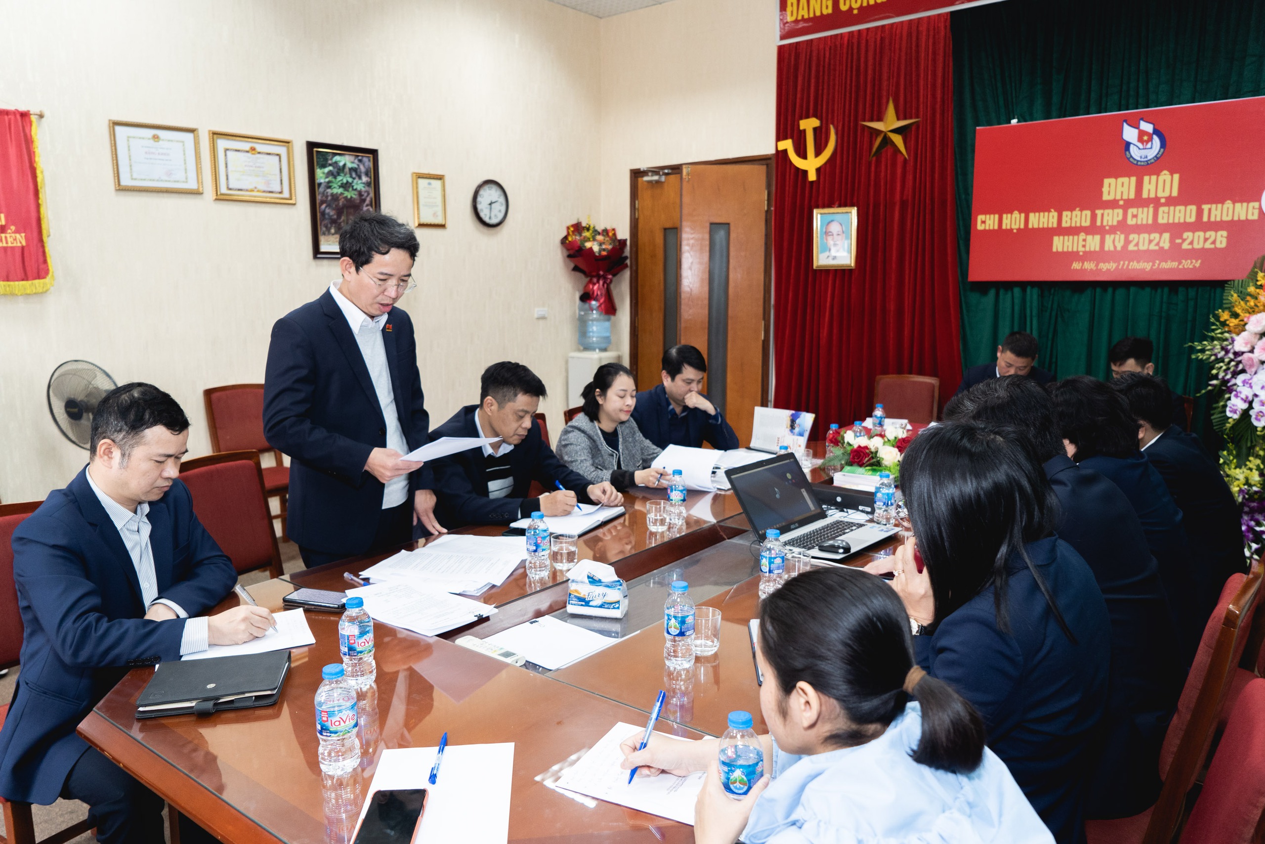 Tổ chức thành công Đại hội Chi hội Nhà báo Tạp chí GTVT- Ảnh 8.