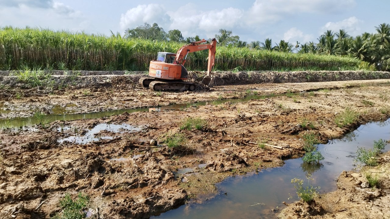 Nhiều khó khăn trong thi công cầu Đại Ngãi- Ảnh 3.