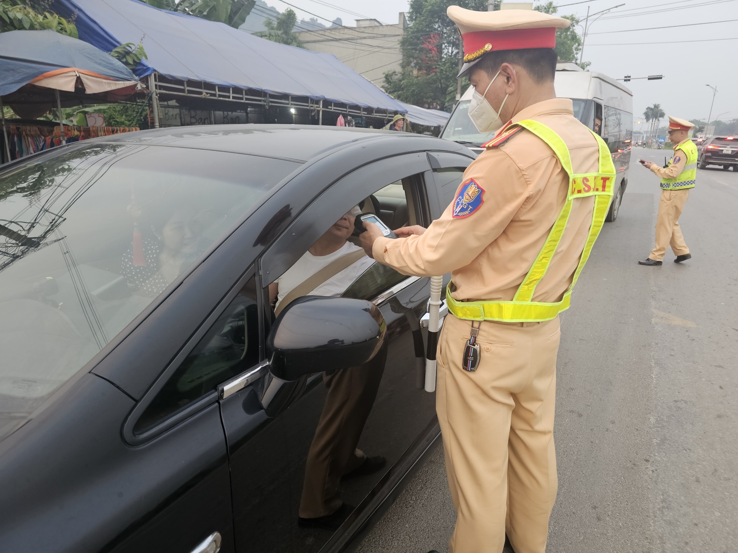 Tài xế vi phạm nồng độ cồn: 