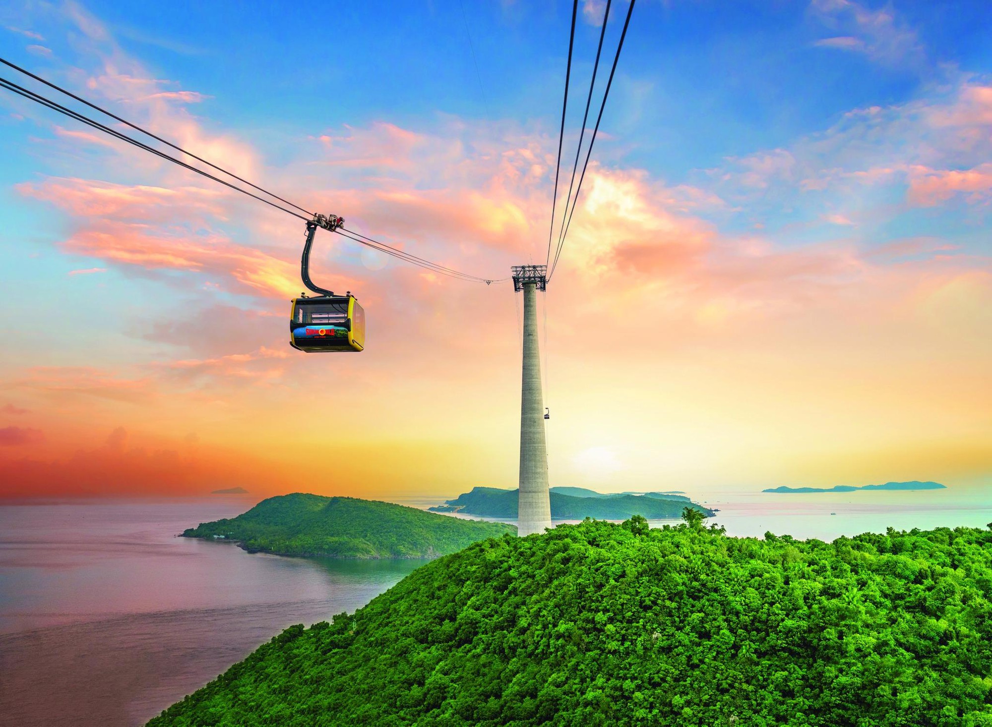 Chỉ từ 250 ngàn đồng vi vu cáp treo ba dây dài nhất thế giới tại Phú Quốc- Ảnh 1. Chỉ từ 250 ngàn đồng vi vu cáp treo ba dây dài nhất thế giới tại Phú Quốc- Ảnh 1.