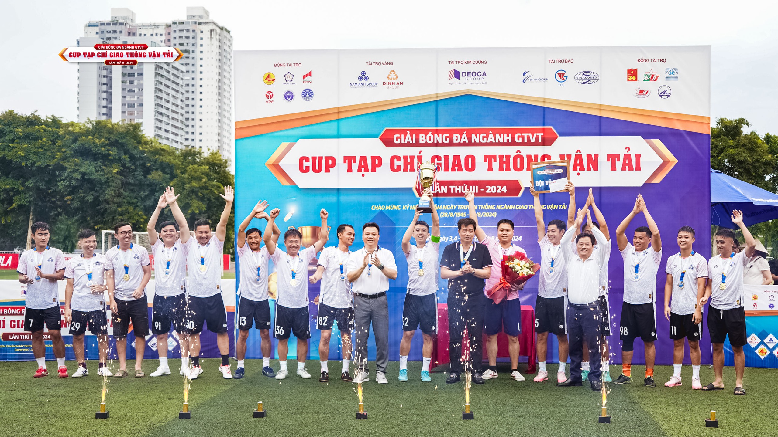 Nam Anh vô địch Giải bóng đá ngành GTVT Cup Tạp chí GTVT lần thứ III năm 2024- Ảnh 28.