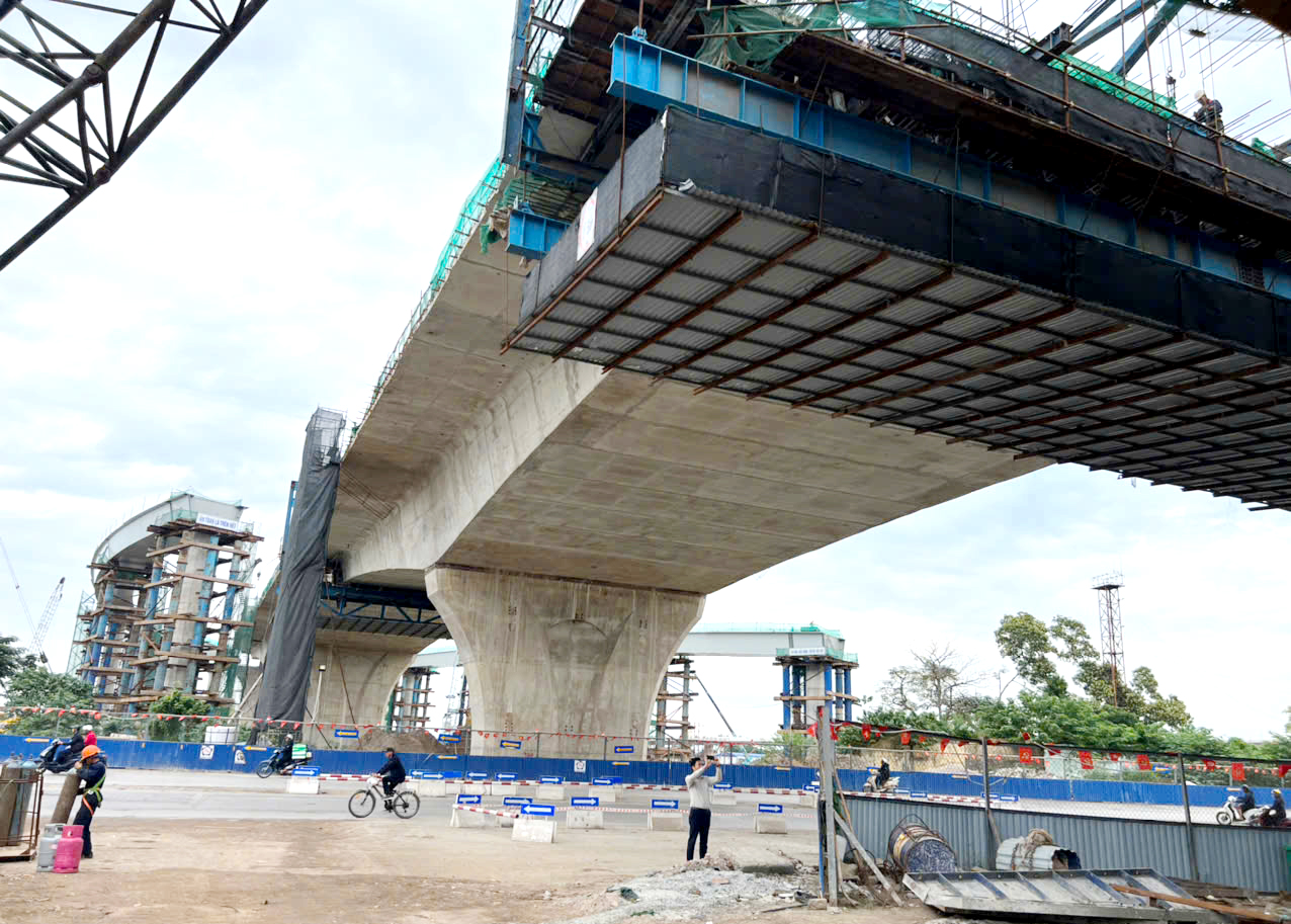 Thăng Long - dấu ấn nhà thầu chủ lực trên công trường cầu Nguyễn Trãi (Hải Phòng) - Ảnh 5.