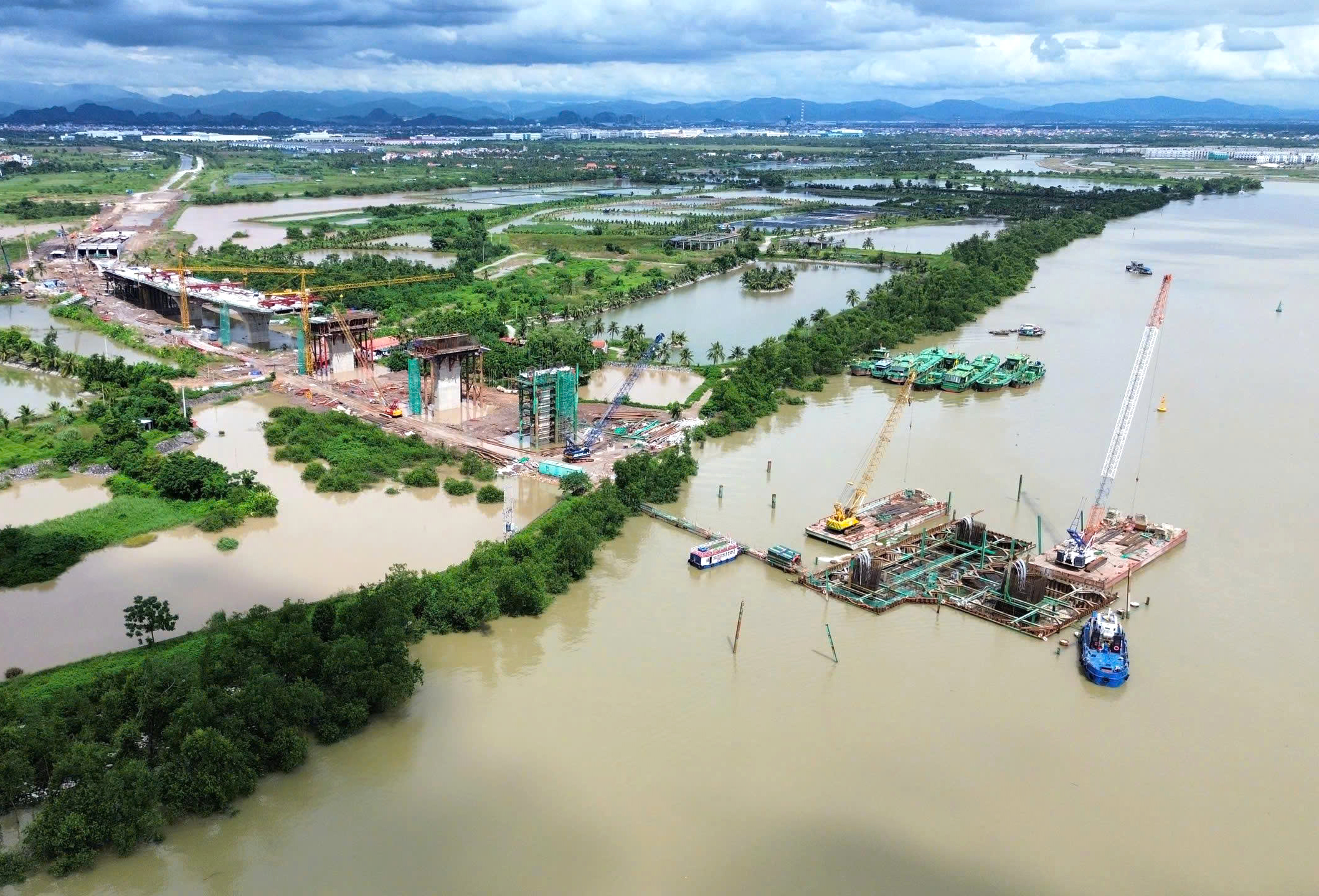 Thăng Long - dấu ấn nhà thầu chủ lực trên công trường cầu Nguyễn Trãi (Hải Phòng) - Ảnh 7.