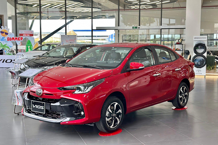 Giá xe Toyota Vios lăn bánh tháng 4/2025: Giảm sâu nhất phân khúc - Ảnh 1.