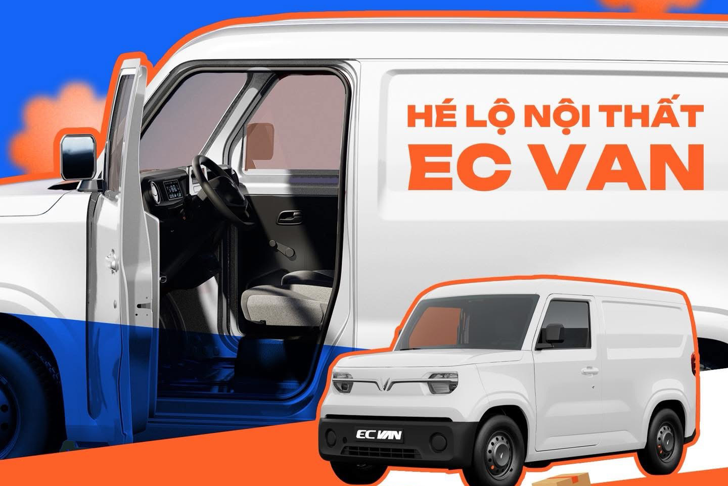 Lộ nội thất VinFast EC VAN, người dùng soi ngay nhiều điểm thú vị - Ảnh 1.