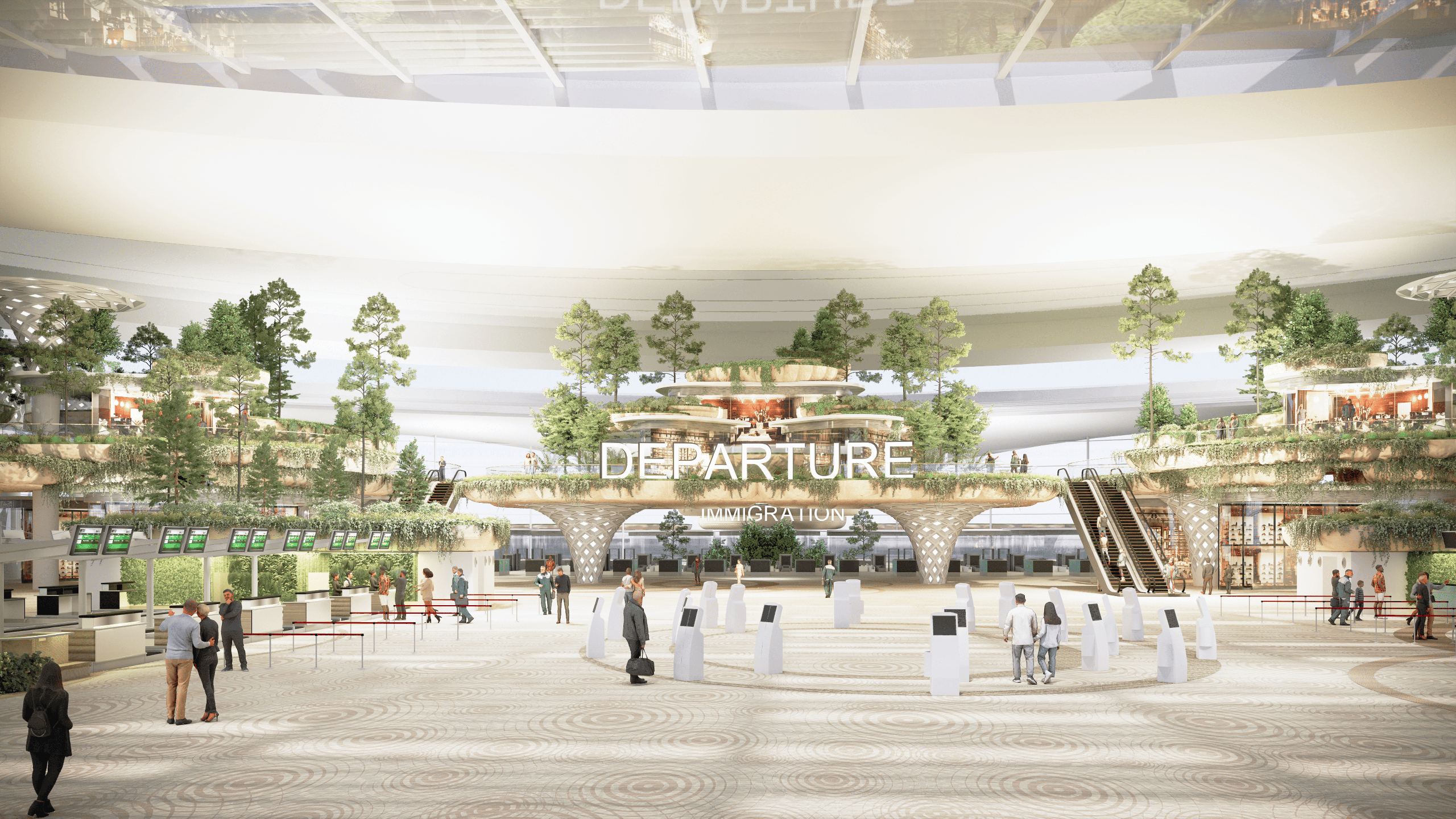 Cận cảnh thiết kế ấn tượng sân bay Phú Quốc, chuẩn bị phục vụ Hội nghị APEC 2027 - Ảnh 2.