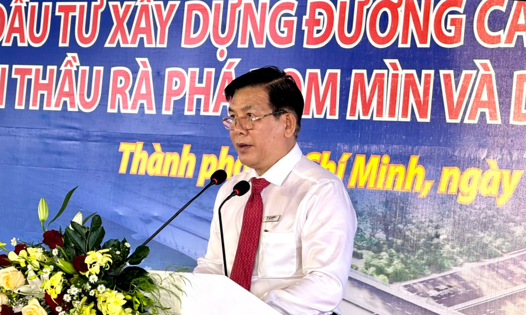 Khởi công gói thầu đầu tiên của tuyến cao tốc TPHCM - Mộc Bài - Ảnh 2.