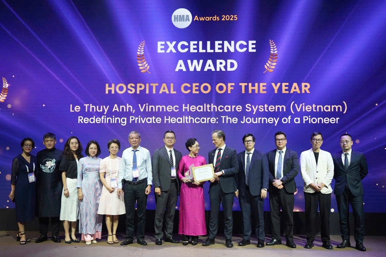 Vinmec bứt phá: Tiếp tục được vinh danh tại Hội nghị quản lý bệnh viện châu Á - Ảnh 3.