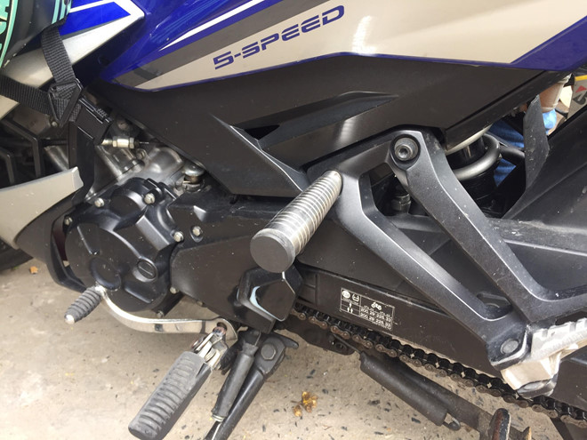 Trang bị chống đổ xe máy trên Winner, Excite…liệu có cần thiết