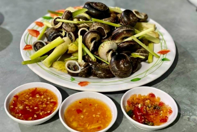 10 Ốc đá Núi Bà