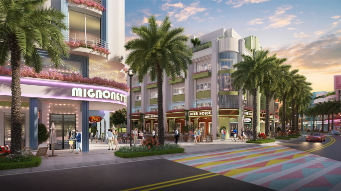 Phong cách Miami tạo nên sức hút cho Sun Riverside