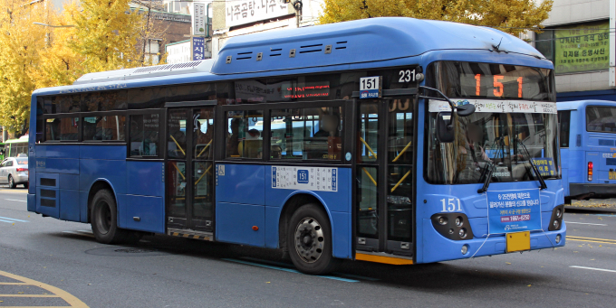 Ảnh 1 - Xe bus nội đô Seoul