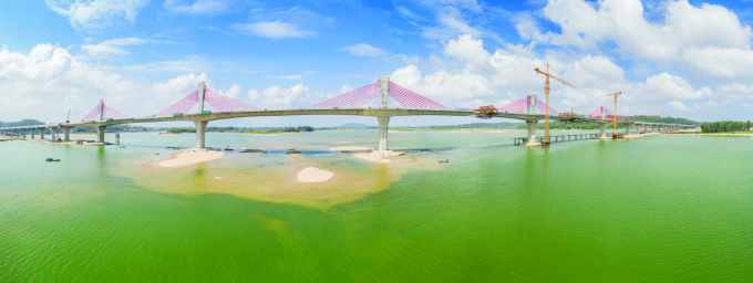 Cầu Cửa Đại một trong những công trình trọng điểm 