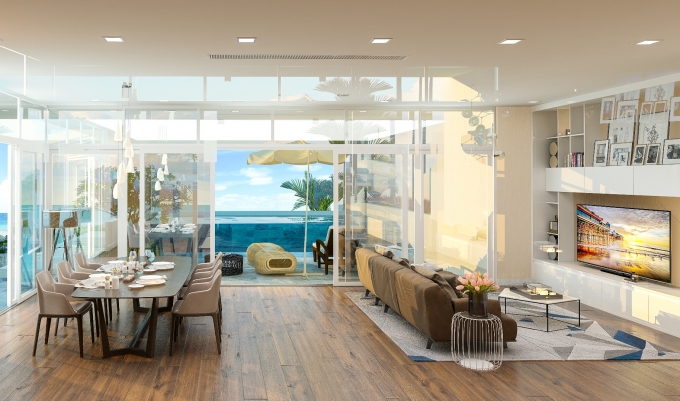 Be boi tran bo-Condotel Residences Phu Quoc-Sun Gr