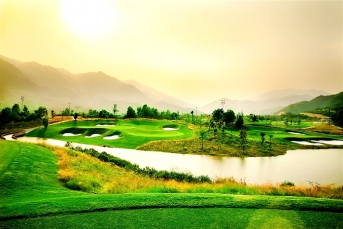 khong gian xanh Ba Na Hills Golf Club