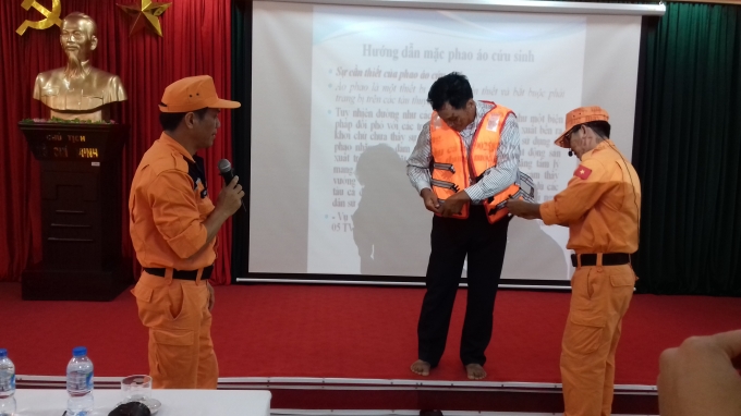 Ông Đào Văn Hiển - Trưởng phòng Phối hợp cứu nạn T