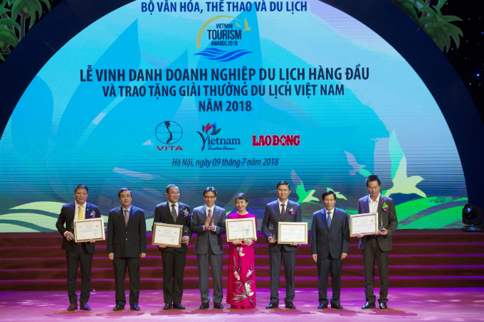 SG được vinh danh tại Lễ trao giải thưởng DLVN 201