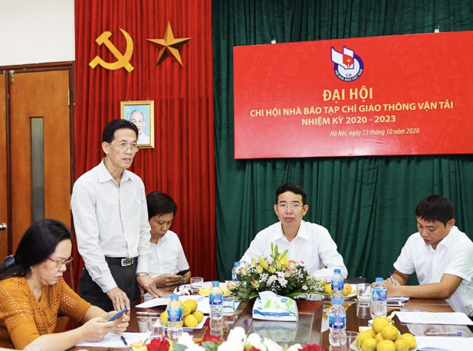 Đại hội Chi hội nhà báo Tạp chí GTVT nhiệm kỳ 2020 - 2023 - Ảnh 1.