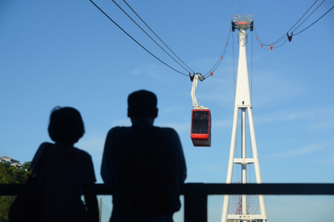 cáp treo Nu Hoang- Sun World Ha Long Park