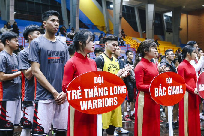 Hình ảnh lễ khai mạc Giải Bóng rổ các tỉnh phía Bắ