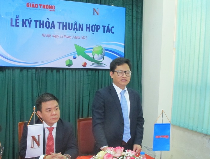 Tạp chí GTVT ký thỏa thuận hợp tác với Công ty Nhân Nghĩa - Ảnh 3.