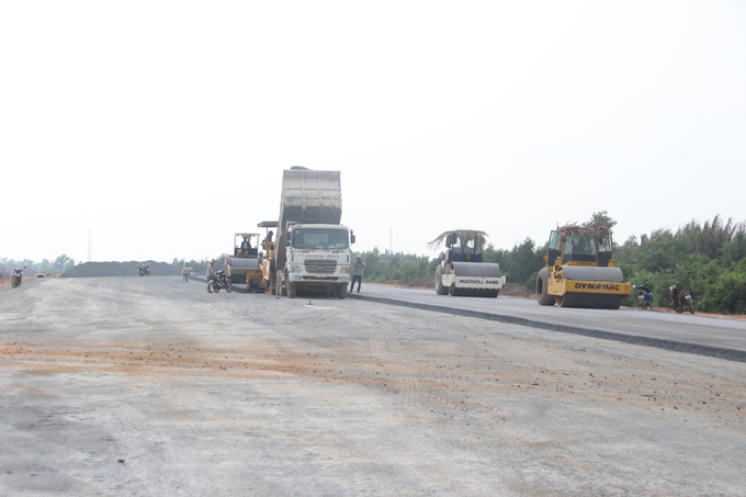 Khu vực thi công gói thầu A5
