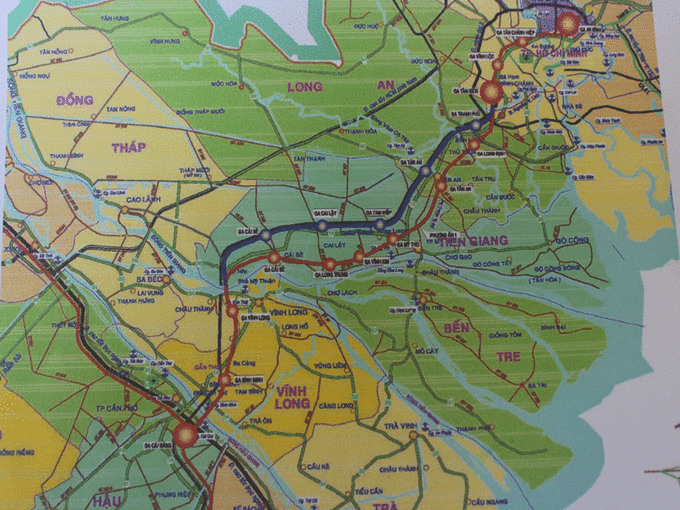 Cần Thơ đi TP.HCM chỉ mất 45 phút với đường sắt tốc độ cao