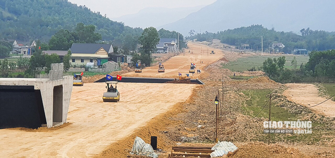 Thi công cao tốc QL45 - Nghi Sơn