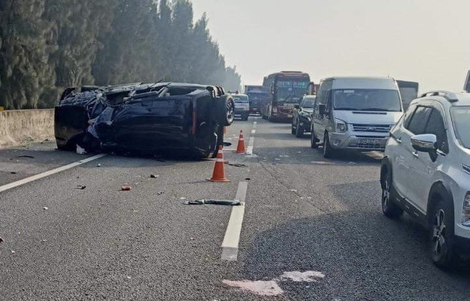 Hiện trường vụ tai nạn làm Phó chủ tịch UBND TP. HCM Lê Hòa Bình tử vong tại bệnh viện