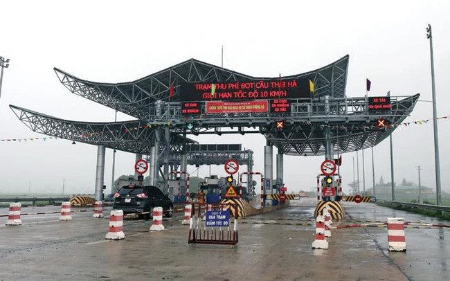Trạm thu phí cầu Thái Hà