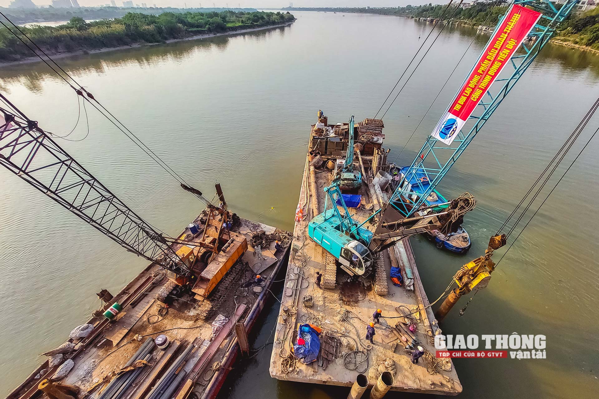 Công trình khởi công từ giữa tháng 1/2022, dự kiến hoàn thành vào giữa tháng 5/2022. 
