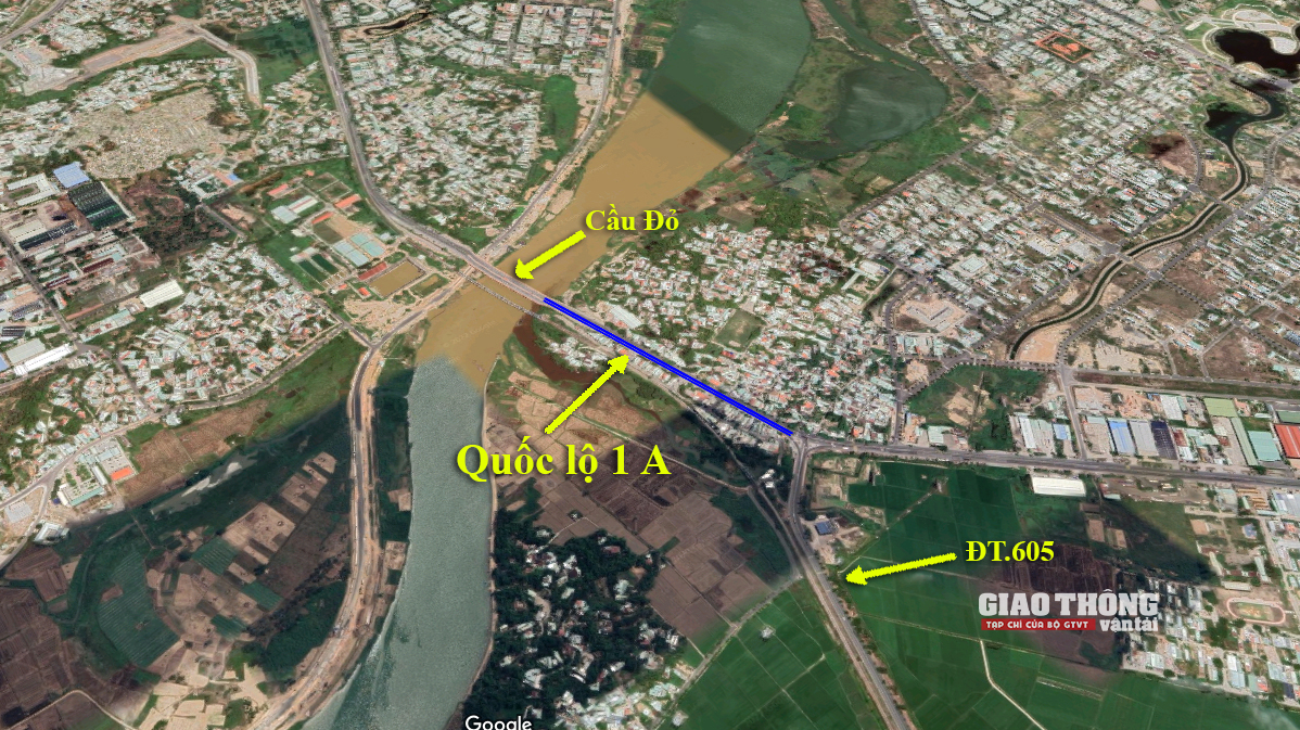Quốc lộ 1 cũ từ Km934+700-Km935+220 (đoạn từ cầu Đỏ cũ đến ĐT.605) thành đường địa phương chuyển thành đường địa phương. 