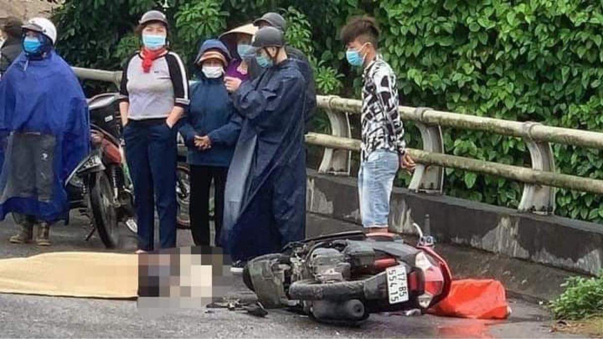 Hiện trường vụ tai nạn 