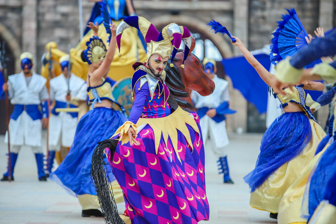 Show diễn Trận chiến ở Vương quốc Ánh trăng- Sun World Ba Na Hills (15)