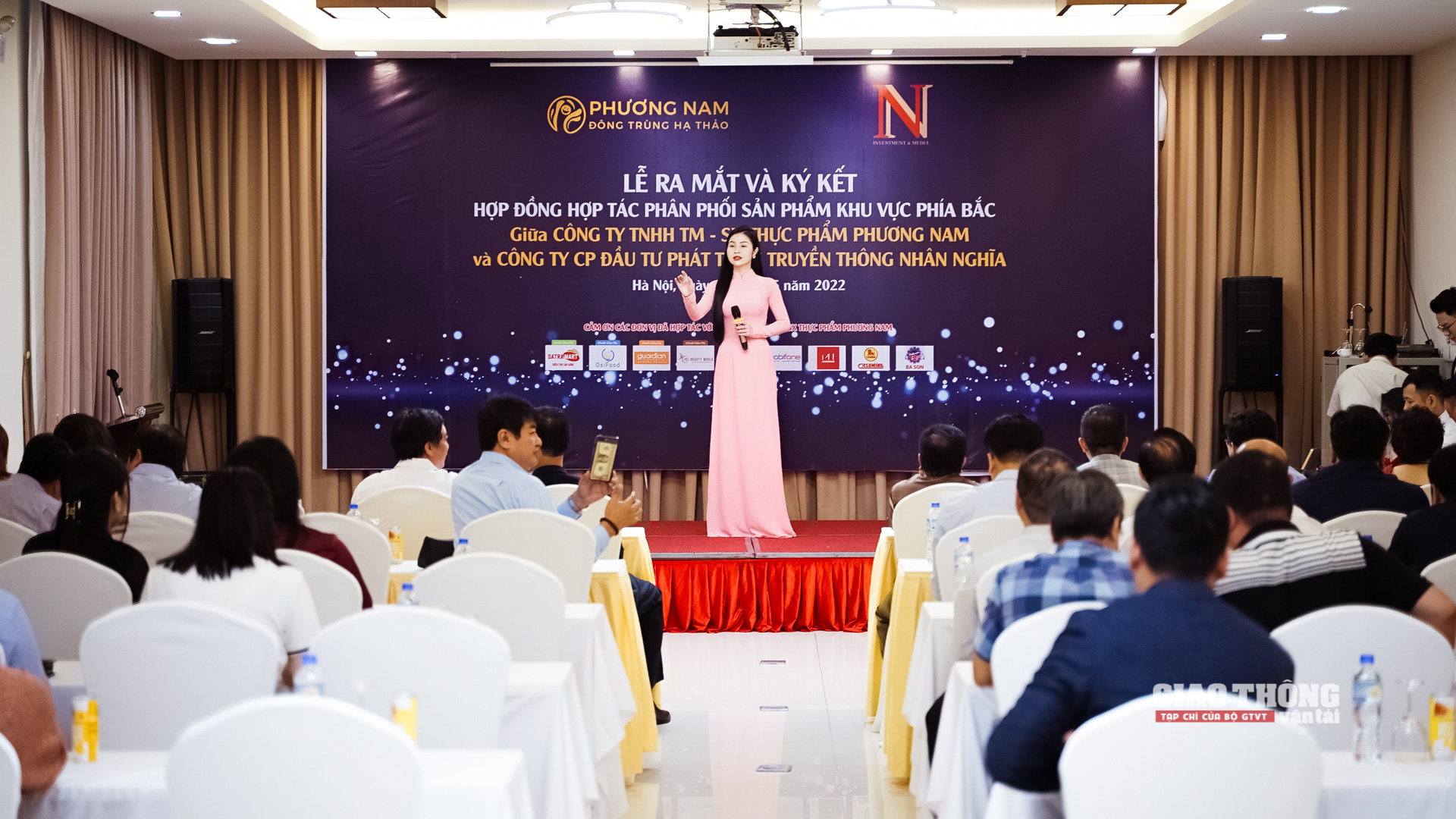 Quang cảnh Lễ ra mắt và ký kết hợp đồng hợp tác phân phối sản phẩm khu vực phía Bắc 