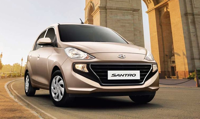 Hyundai Santro - xe giá rẻ hơn Grand i10 và từng được đồn sẽ bán ở Việt Nam - bị 