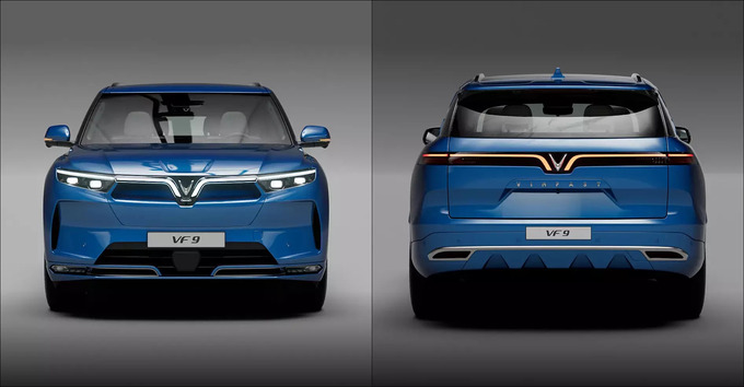 VinFast VF9 hiện tại
