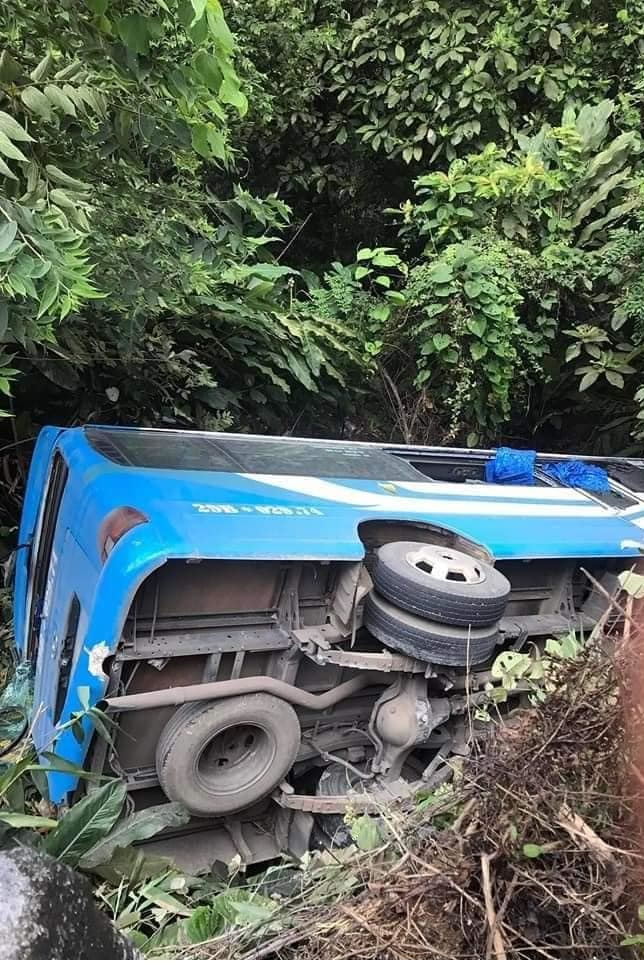 Xe nghi ngờ bị mất phanh.