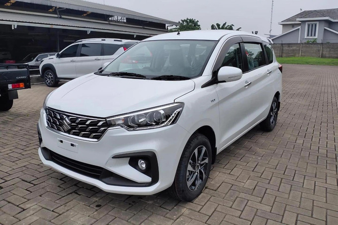 Suzuki Ertiga Hybrid có thể cập bến một số nước trong khu vực Đông Nam Á, trong đó có Việt Nam (Ảnh: CarIdblog).

